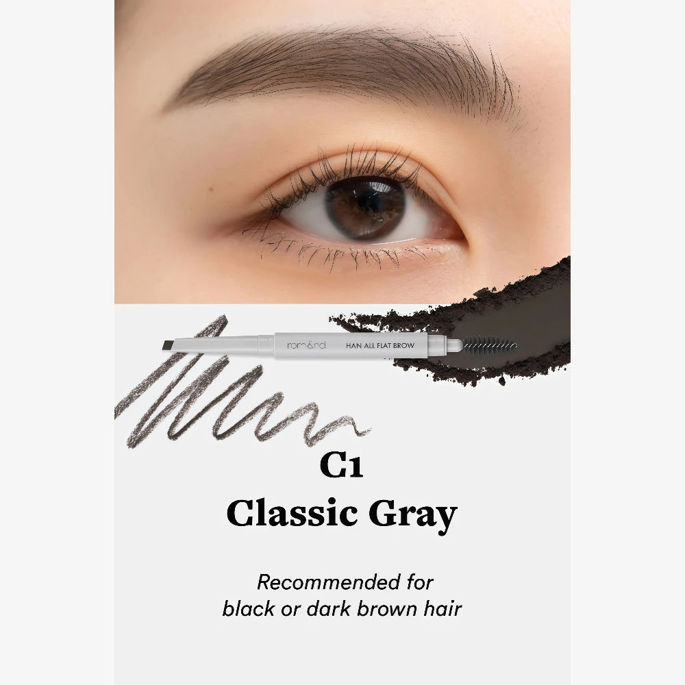 ROMAND Han All Flat Brow C1 Classic Gray