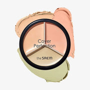 Correcteur THE SAEM Cover Perfection Triple Pot 03 Correct Up Beige 