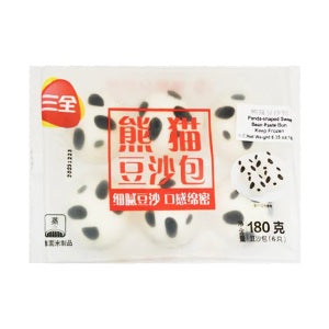 SanQuan Panada-shaped Sweet Bean Paste Bun 180g