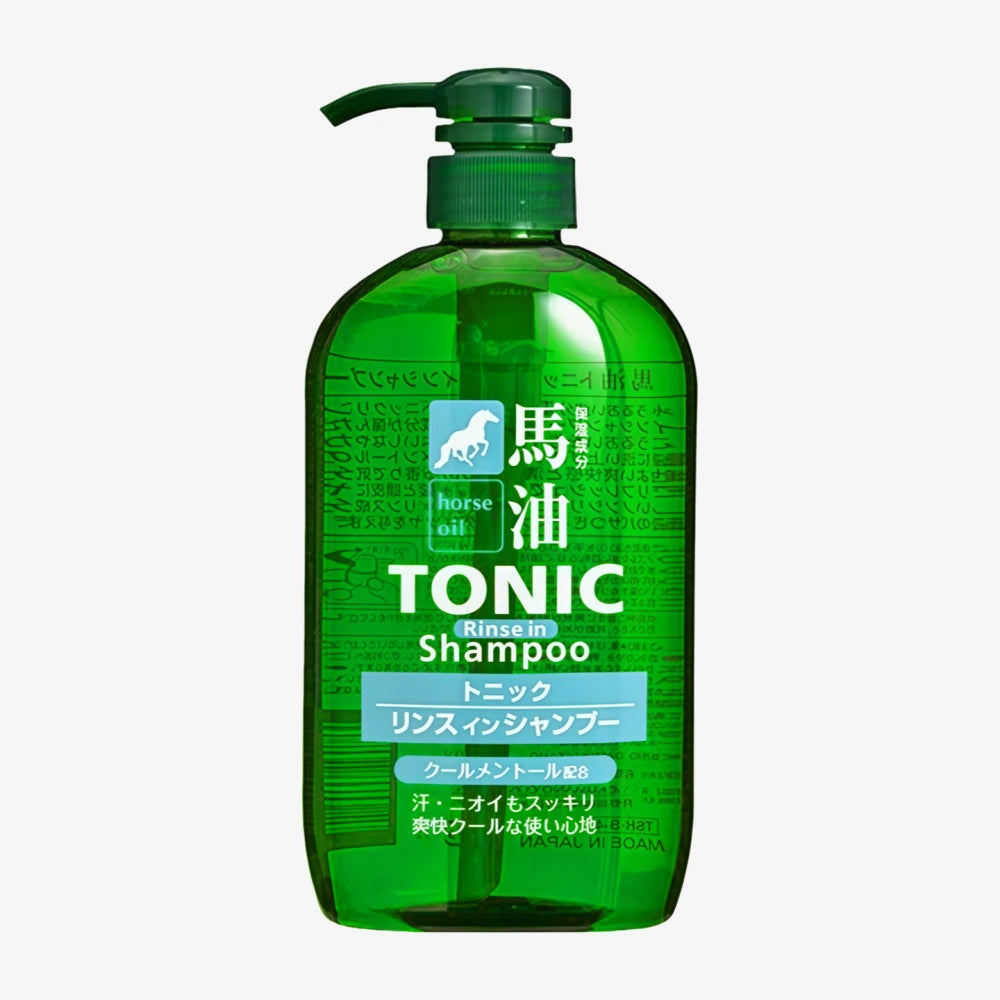 Shampoing tonique à l'huile de cheval KUMANOYUSHI 600 ml