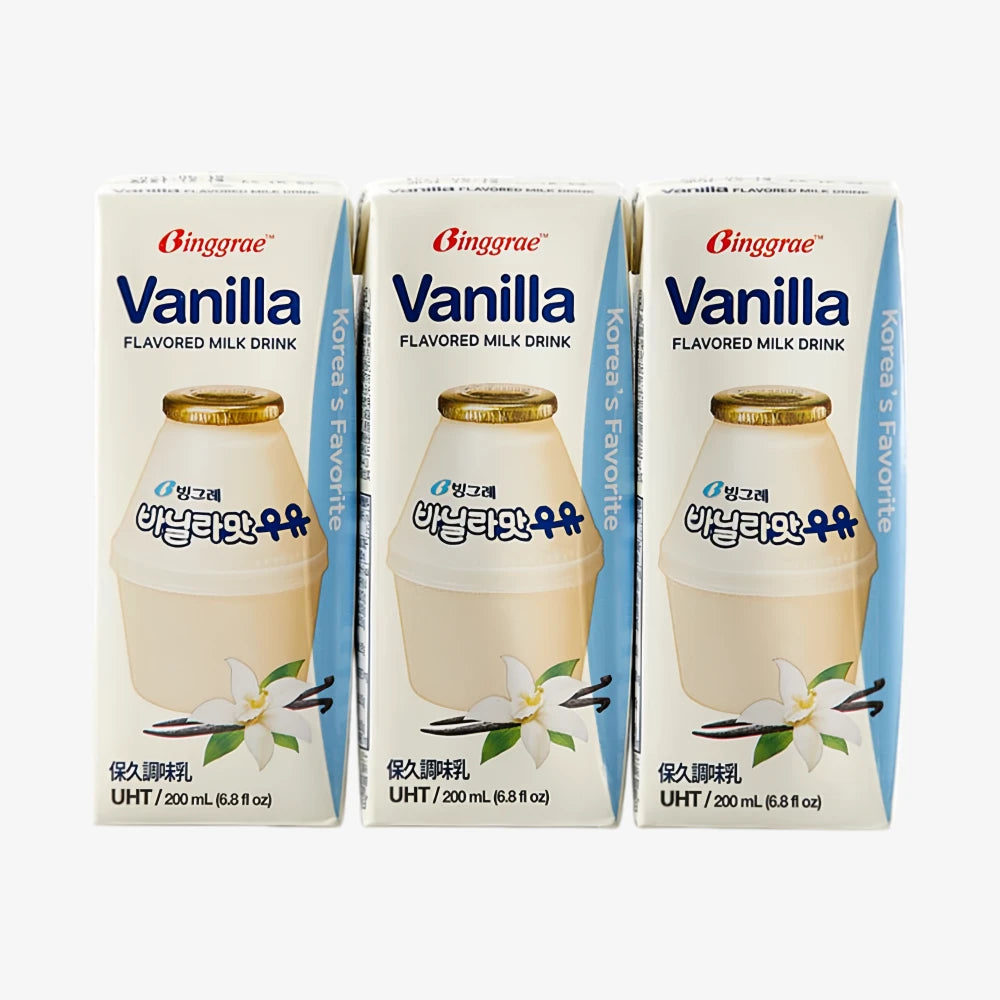 BINGGRAE BINGGRAE Milk Vanilla Flavor *6