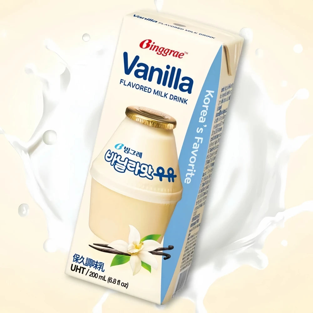 BINGGRAE BINGGRAE Milk Vanilla Flavor *6