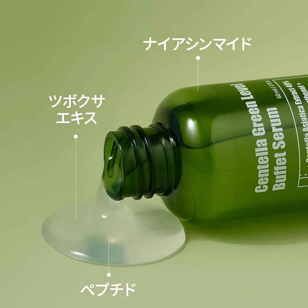 Sérum PURITO Centella Green Level Buffet 60 ml 