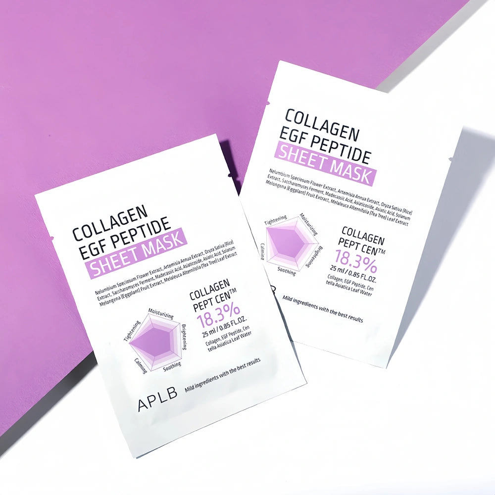 APLB Collagen EGF Peptide Beauty Sheet Mask (1)