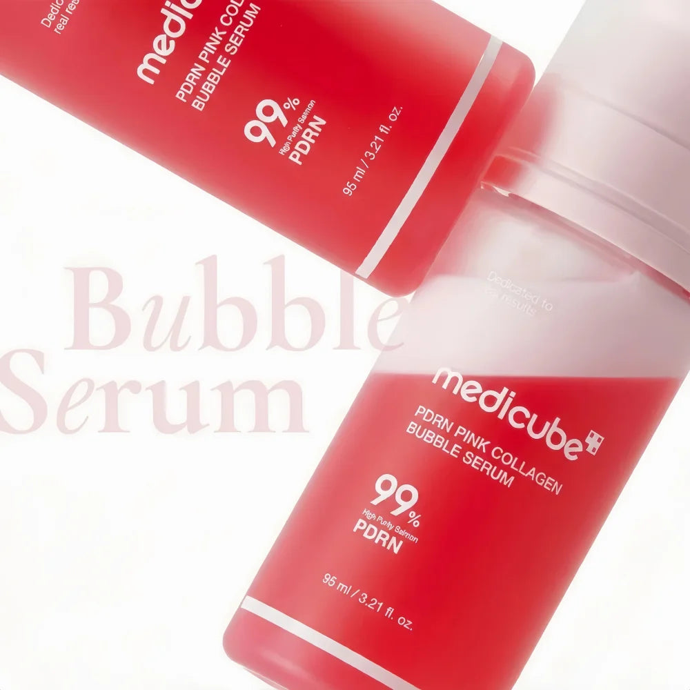 MEDICUBE PDRN Pink Collagen Bubble Serum 95ml