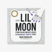 Lentilles de contact mensuelles LIL MOON (Nude Chocolate) (1 lentille) -1,00