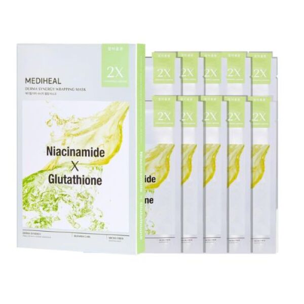 MEDIHEAL Derma Synergy Wrapping Mask Blemish 10pcs