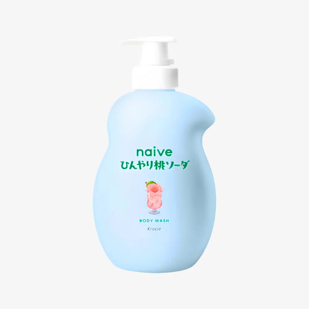 KRACIE Naive Body Wash Peach Soda 530ml