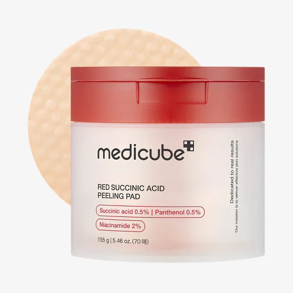MEDICUBE Red Succinic Acid Peeling Pad 70pads