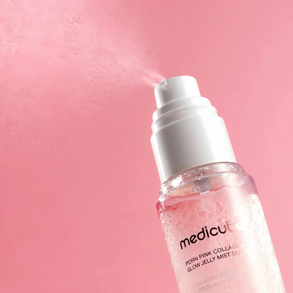 MEDICUBE PDRN Pink Collagen Glow Jelly Mist Serum 100ml
