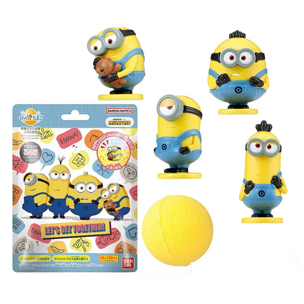 BANDAI Bath Ball With Toy Minions 1pc
