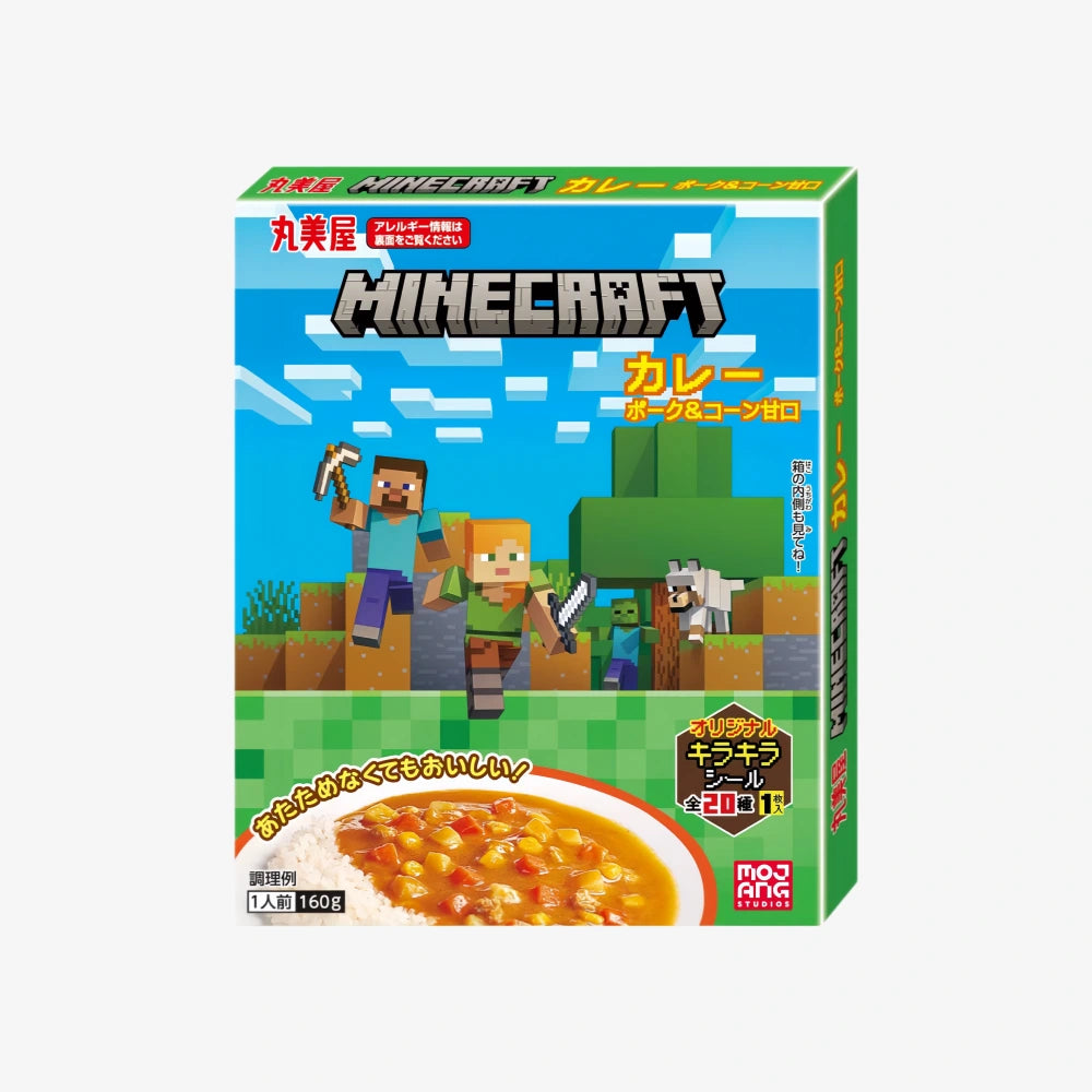 MARUMIYA Minecraft Beef Curry Medium Spicy 160g