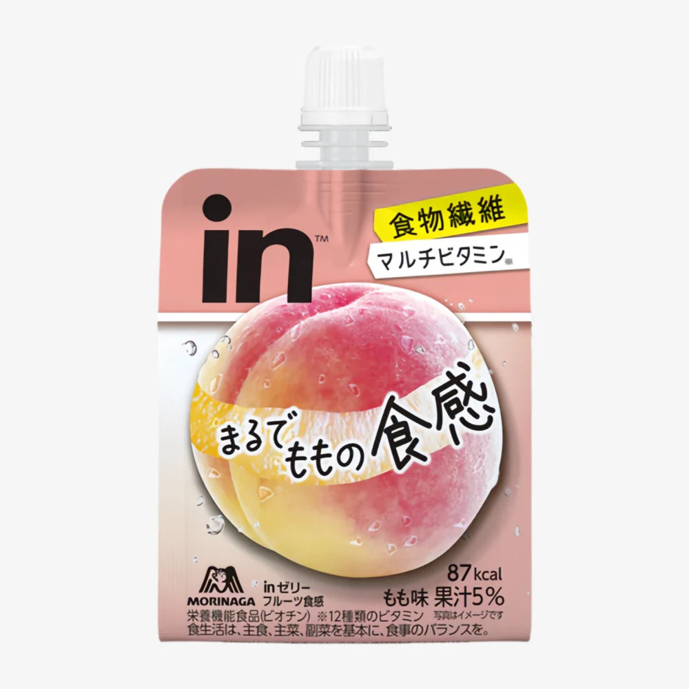 Morinaga "in" Jelly Peach Flavor 150g