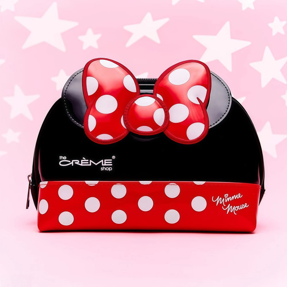 Trousse de maquillage Minnie Dome rouge de THE CREME SHOP