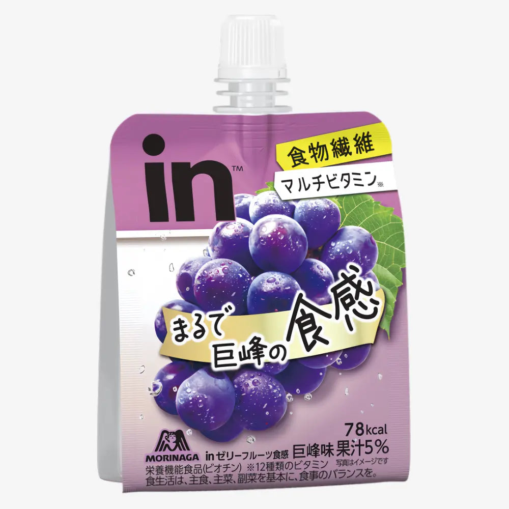 MORINAGA "in" Jelly Kyoho Grape Flavor 150g