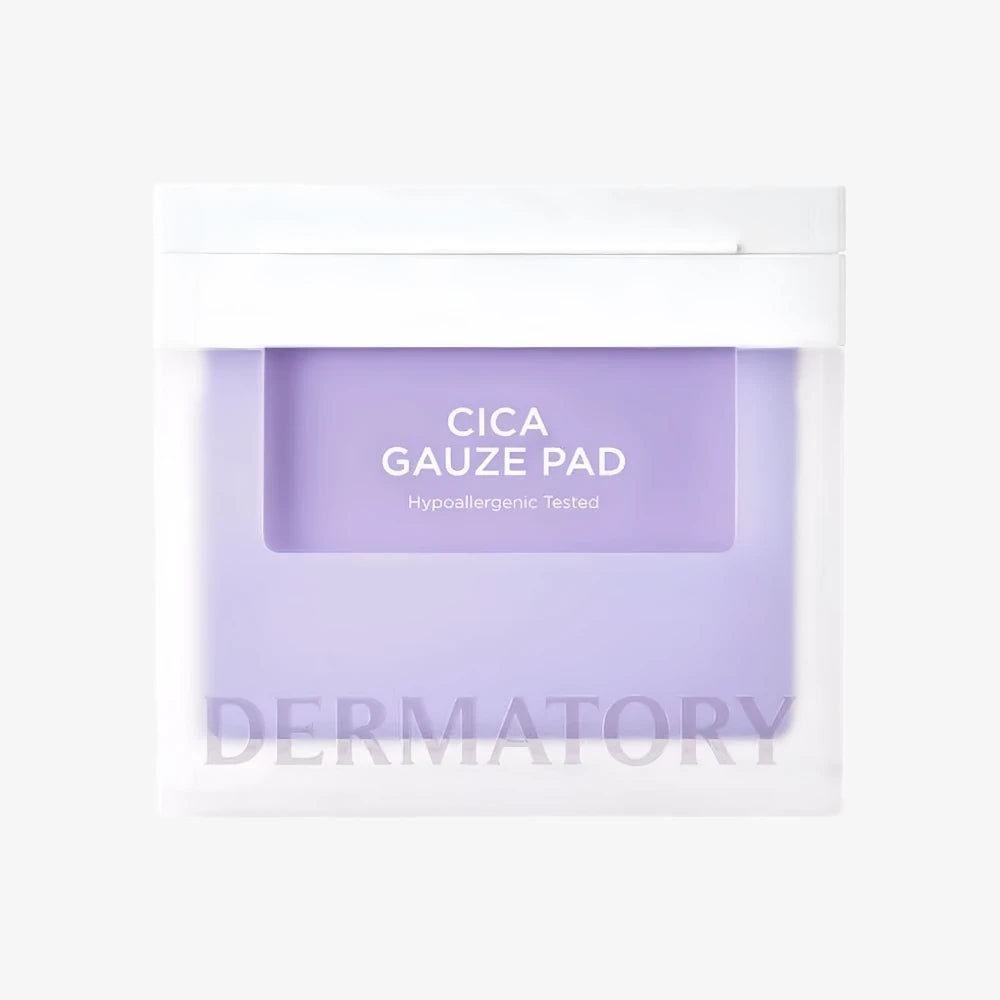 DERMATORY Hypoallergenic Cica Gauze Pad 80 Pads