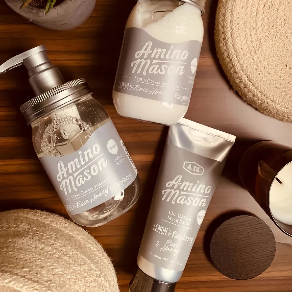 AMINO MASON Fruits Cream Treatment Smooth 450ML