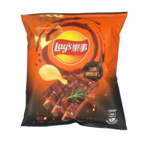 Lay's Potato Chips (Smoked Pork Rib Flavor) 34g