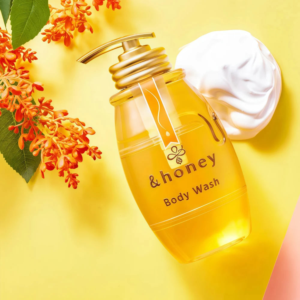 & HONEY Deep Moist Gel Body Wash 500ml