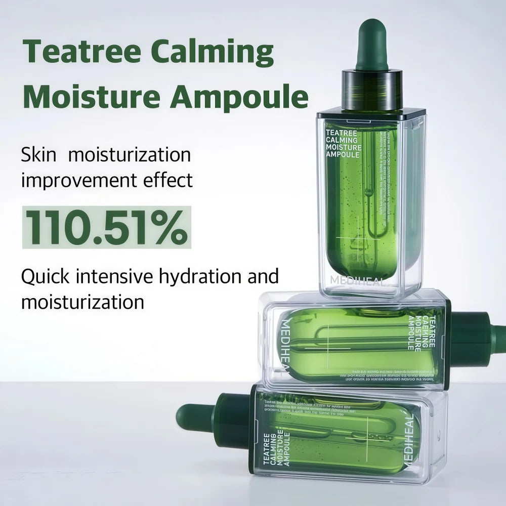 MEDIHEAL Ampoule Hydratante Apaisante à l'Arbre à Thé 50 ml