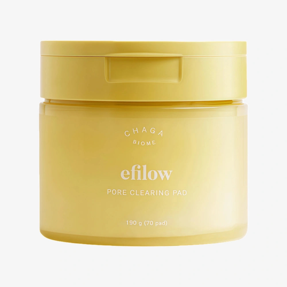 Tampons purifiants pour les pores EFILOW au champignon Chaga (70 unités)