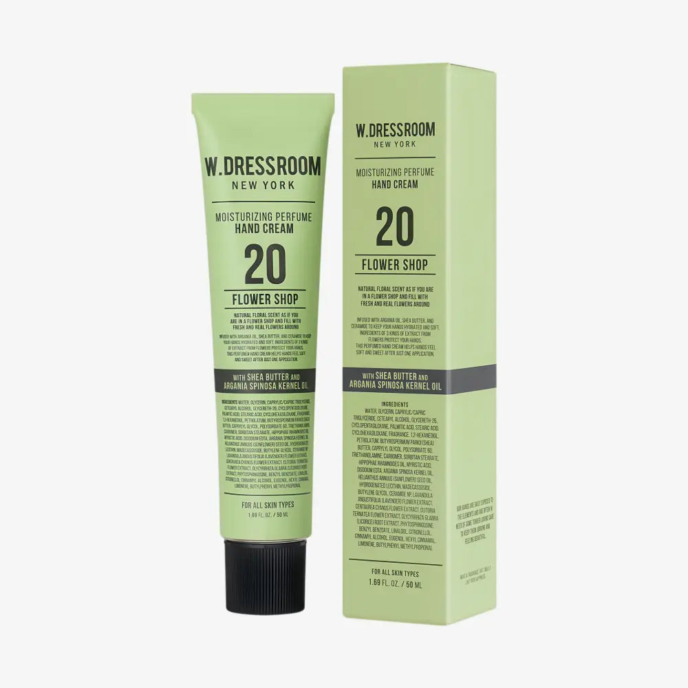 W DRESSROOM Moisturizing Perfume Hand Cream 20 Flower Shop