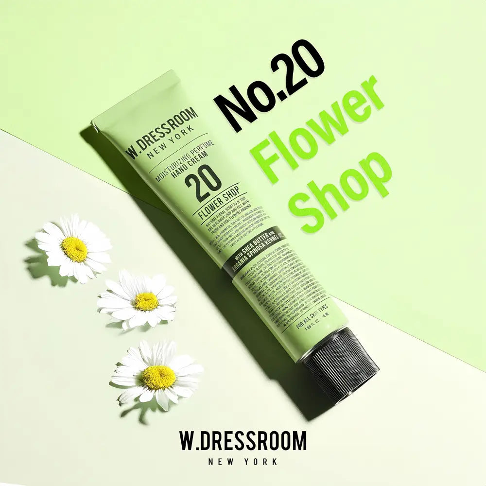 W DRESSROOM Moisturizing Perfume Hand Cream 20 Flower Shop