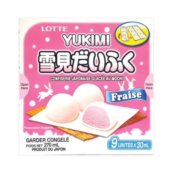 LT) Mini Yukimi Daifuku Strawberry Flavor 9PC*30ML