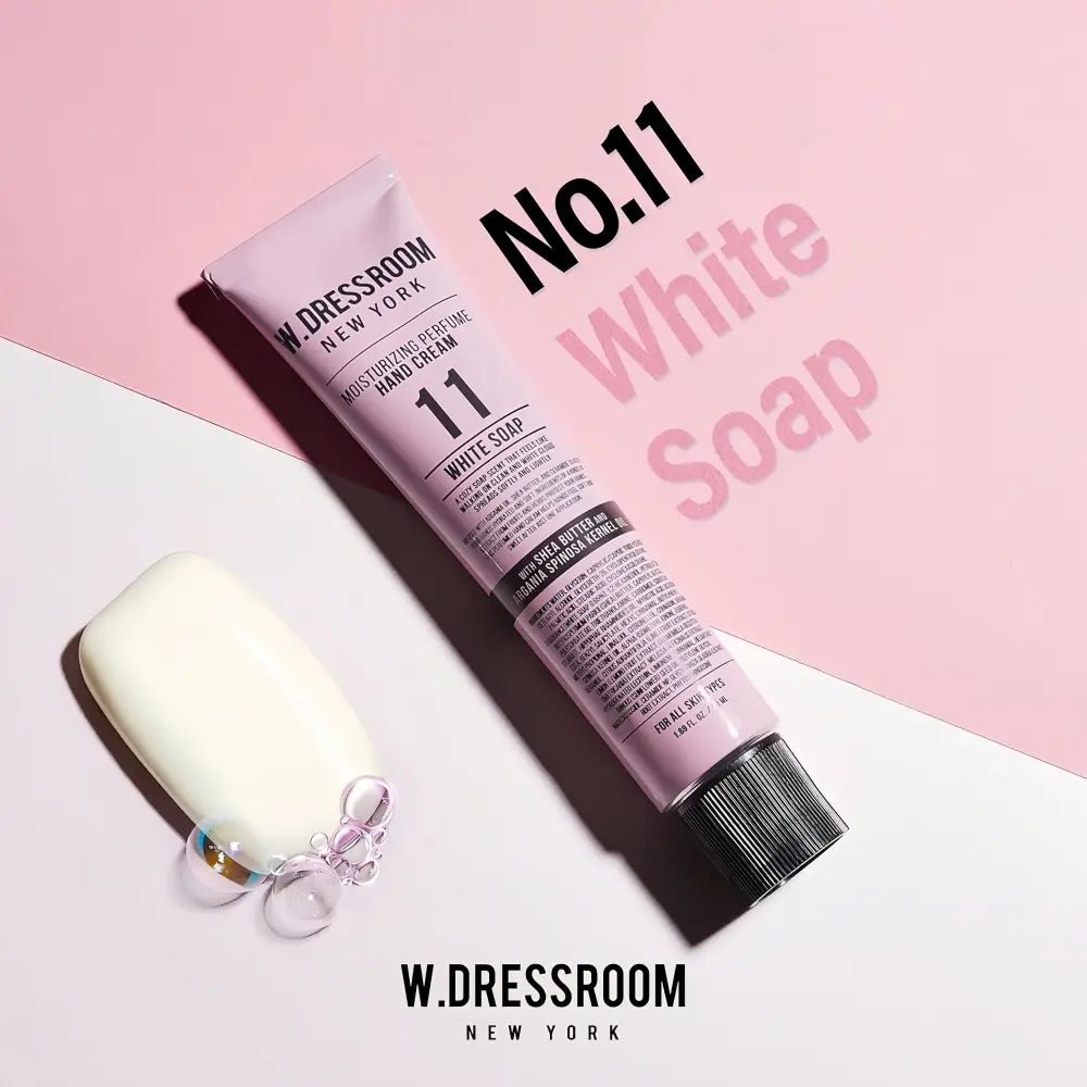 W DRESSROOM Moisturizing Perfume Hand Cream 11 White Soap