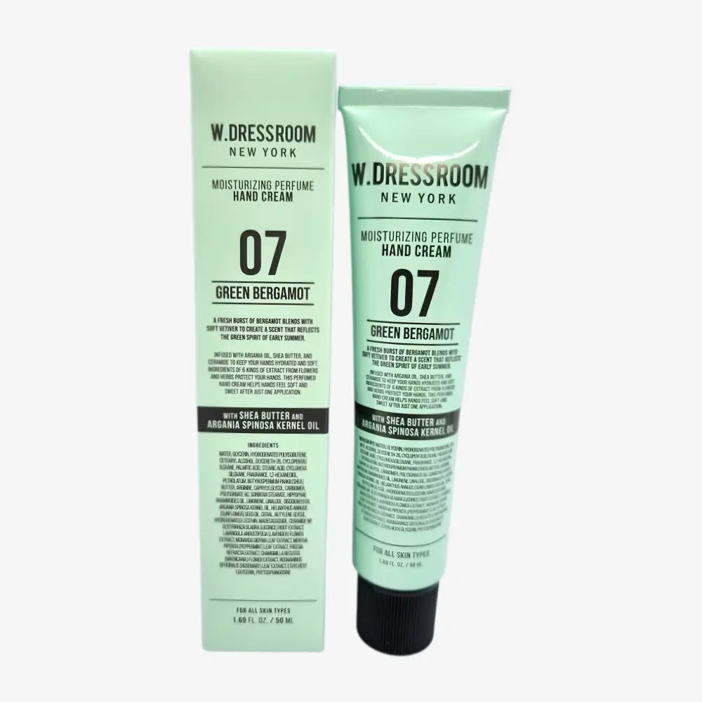 W DRESSROOM Moisturizing Perfume Hand Cream 07 Green Bergamot