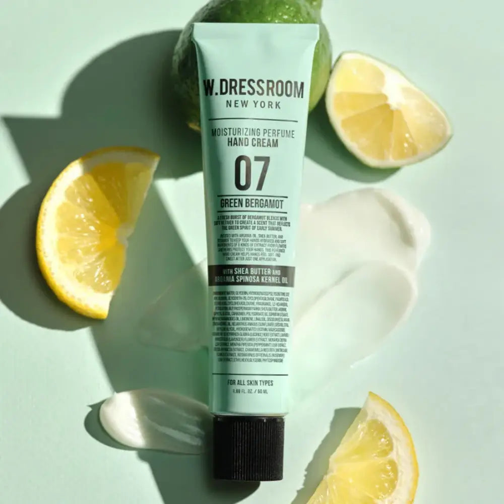 W DRESSROOM Moisturizing Perfume Hand Cream 07 Green Bergamot