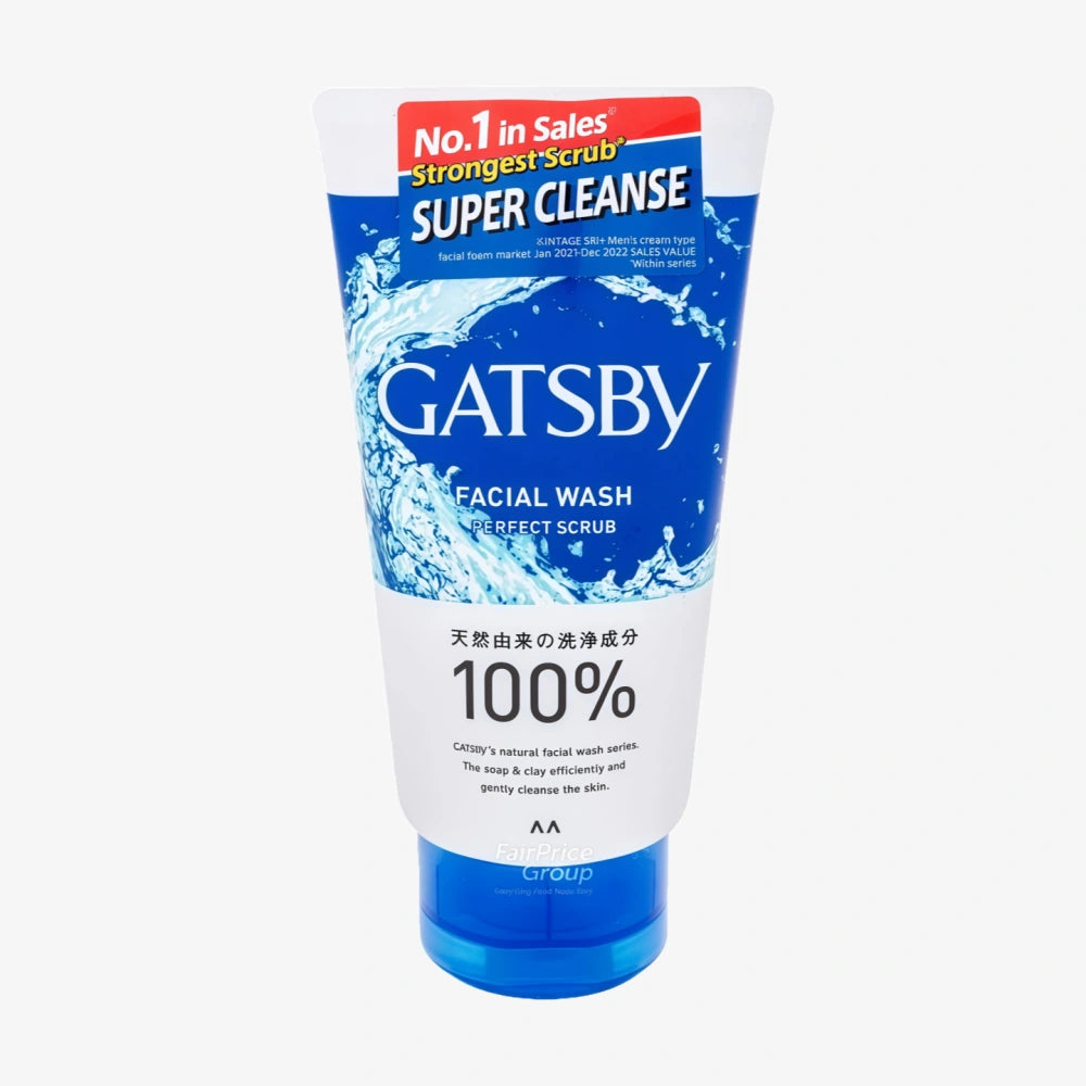 GATSBY Nettoyant Visage Exfoliant Parfait 130g