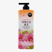 Gel douche parfumé LG On The Body à la rose 900 ml
