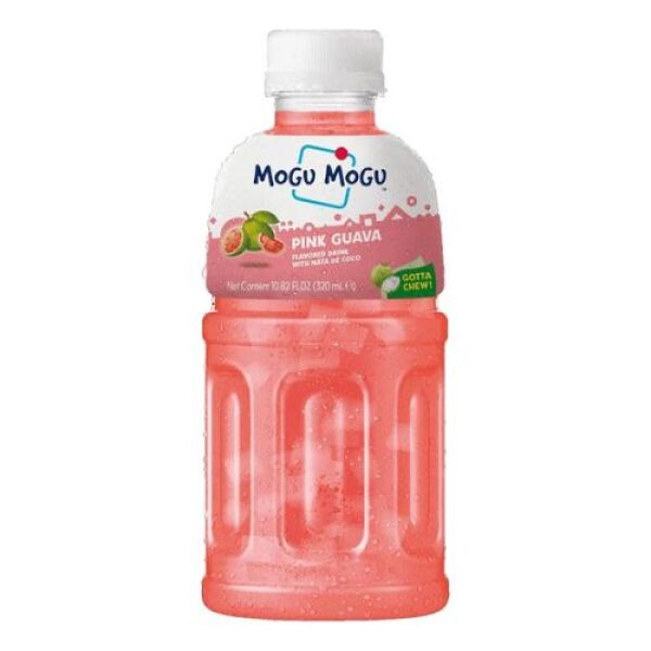 Mogu Mogu Nata de Coco Pink Guava Flavor Drink 320ml