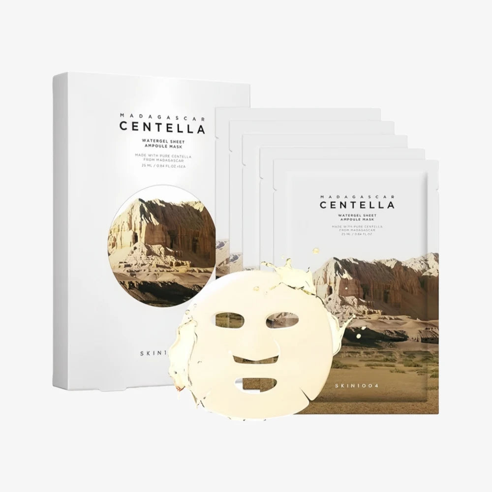 Masques en feuille d'hydragel à la centella SKIN1004 (5 unités)