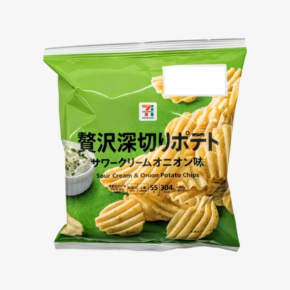 711 Potato Chips Sour Cream Onion Flavor 50g
