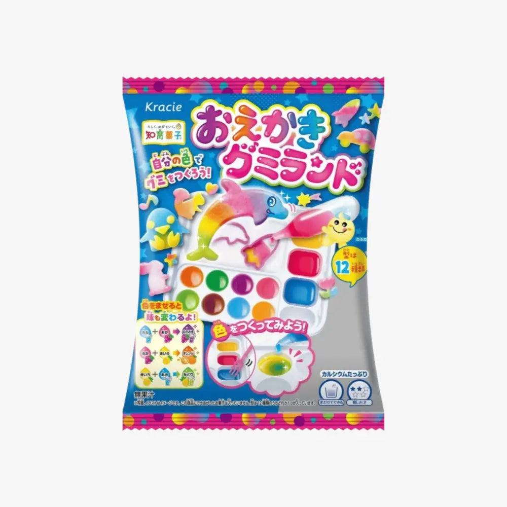 KRACIE Oekaki Gummy Land 27g
