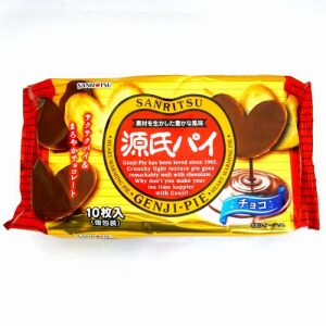 Biscuits SANRITSU Genji Pie, saveur chocolat, 112 g