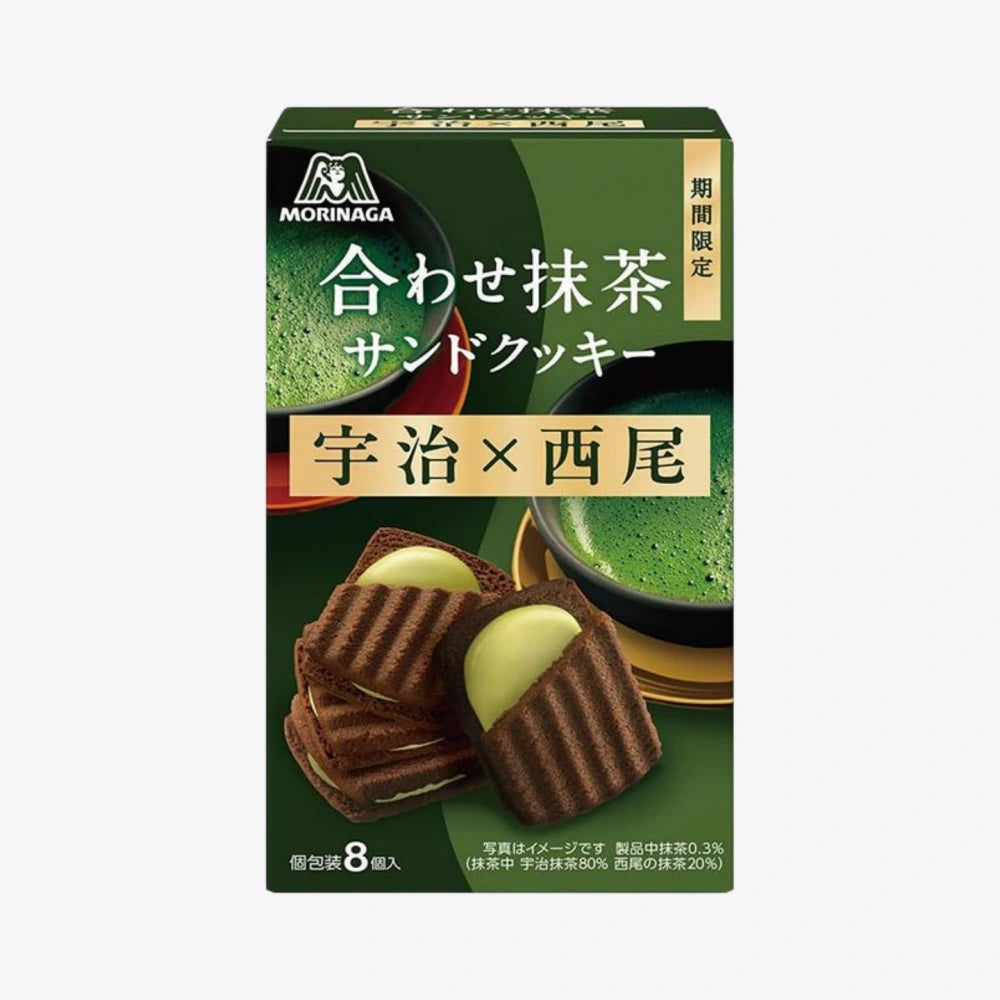 MORINAGA Sandwich Cookie Matcha Flavor