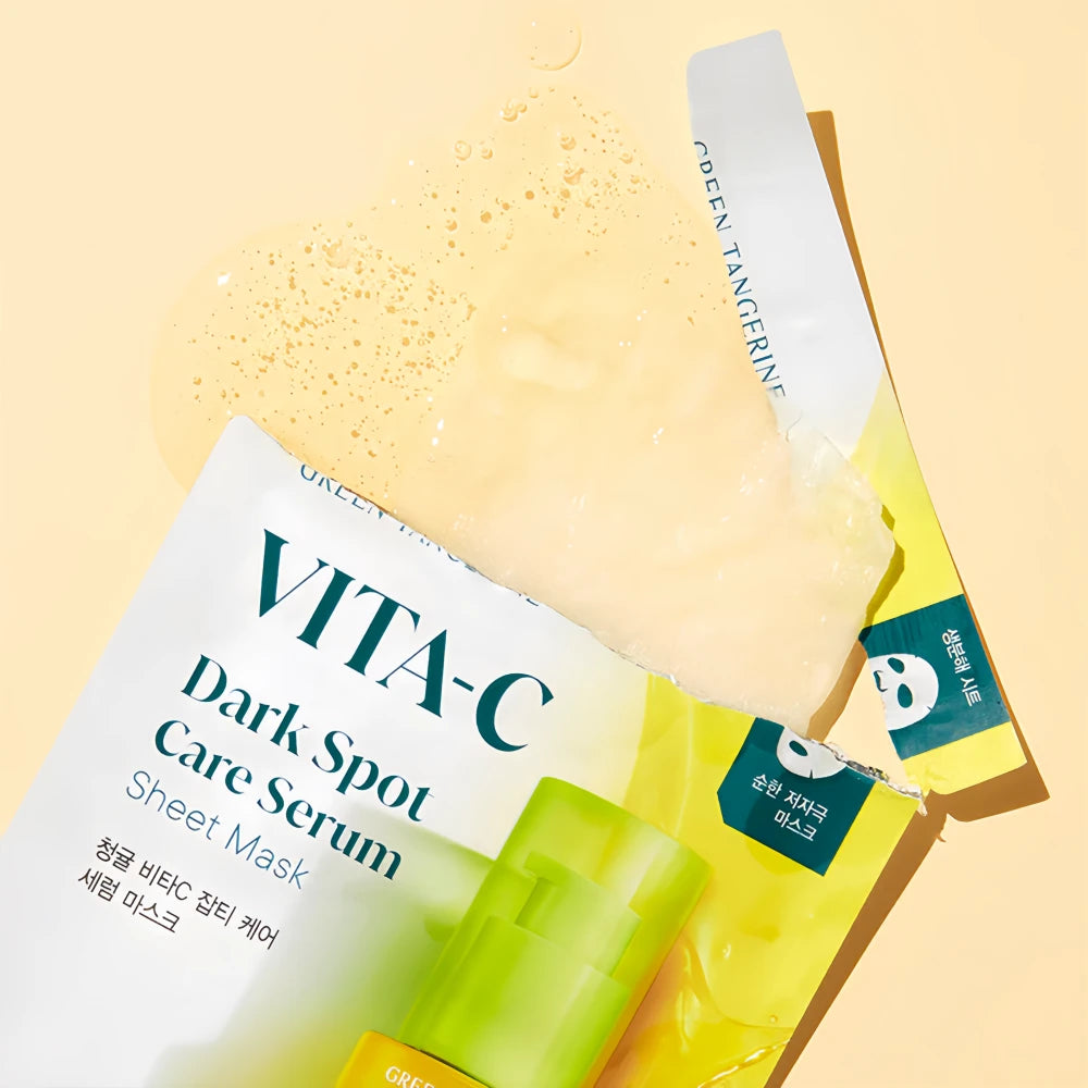GOODAL Green Tangerine Vita C Dark Spot Care Serum Mask 1pc