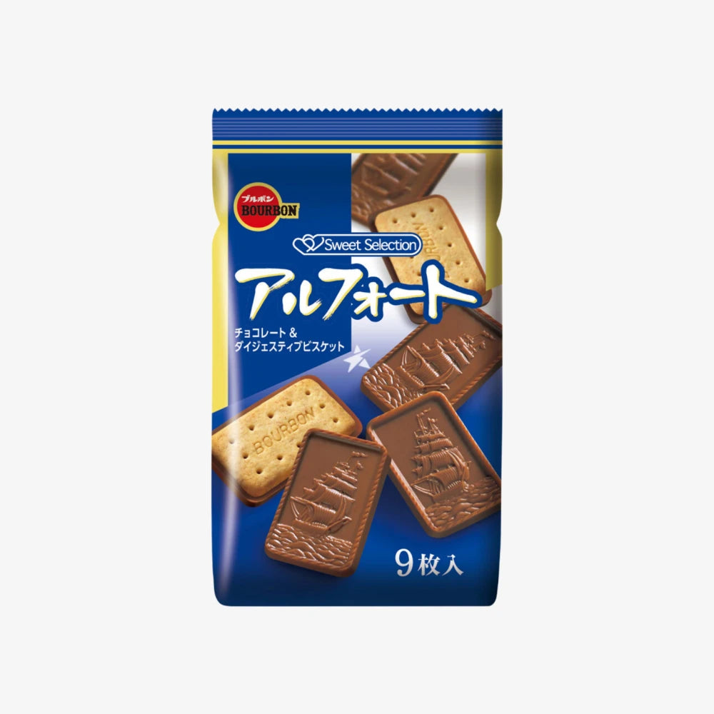 BOURBON Alfort Sail Chocolate Biscuit 100g