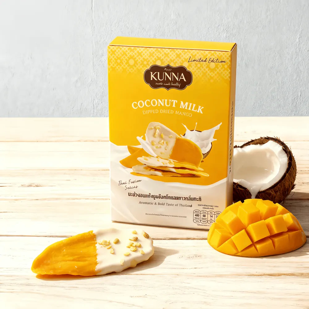KUNNA Coconut Milk Dipped Dried Mango 108g