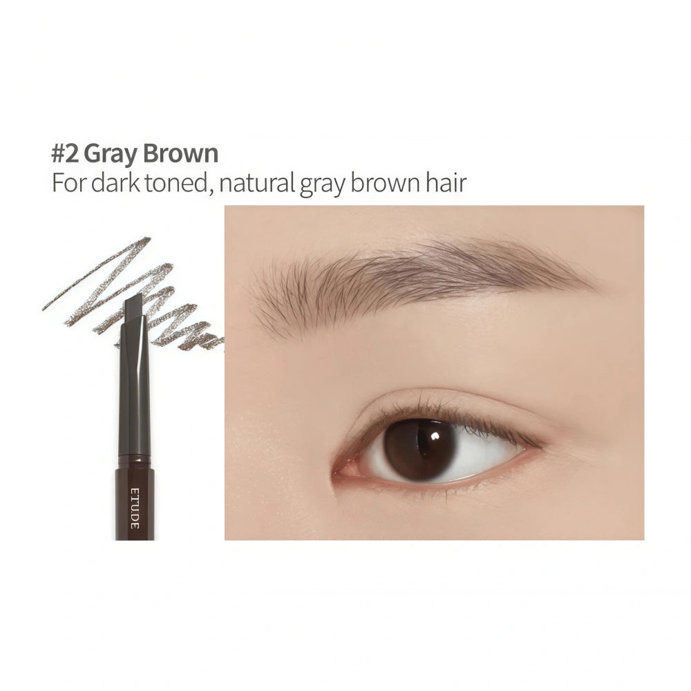 Crayon à sourcils ETUDE HOUSE 02 Gris Brun _16194