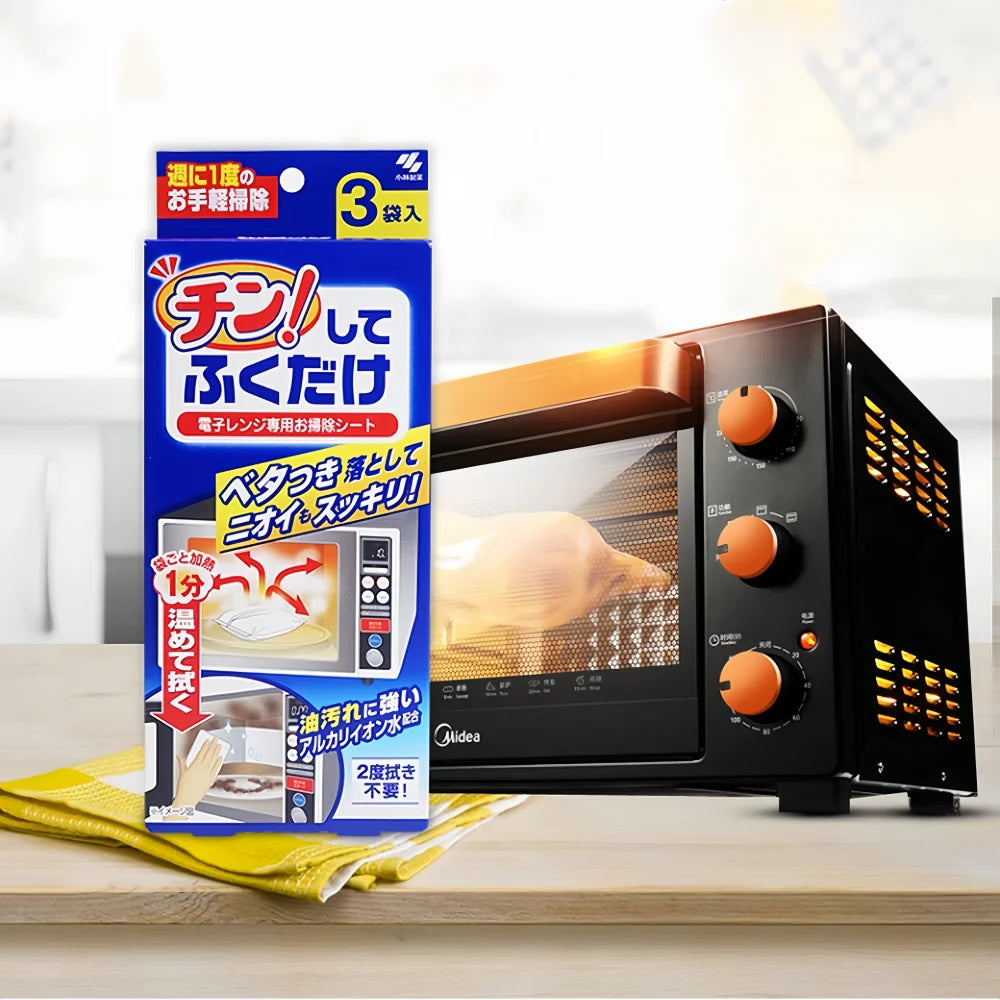 Nettoyant pour four à micro-ondes KOBYASHI, lot de 3