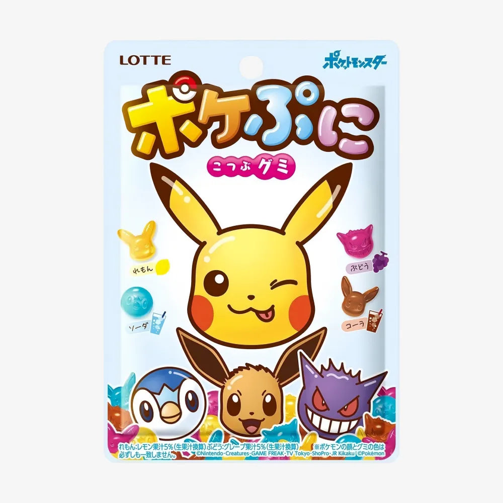 LOTTE Pokepuni Gummy Fruit Flavor 80g