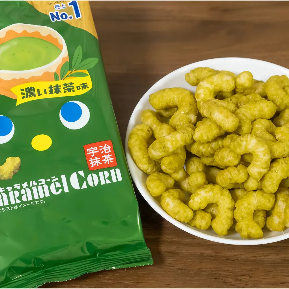 TOHATO Caramel Corn Rich Matcha Flavor 65g – Axia Station