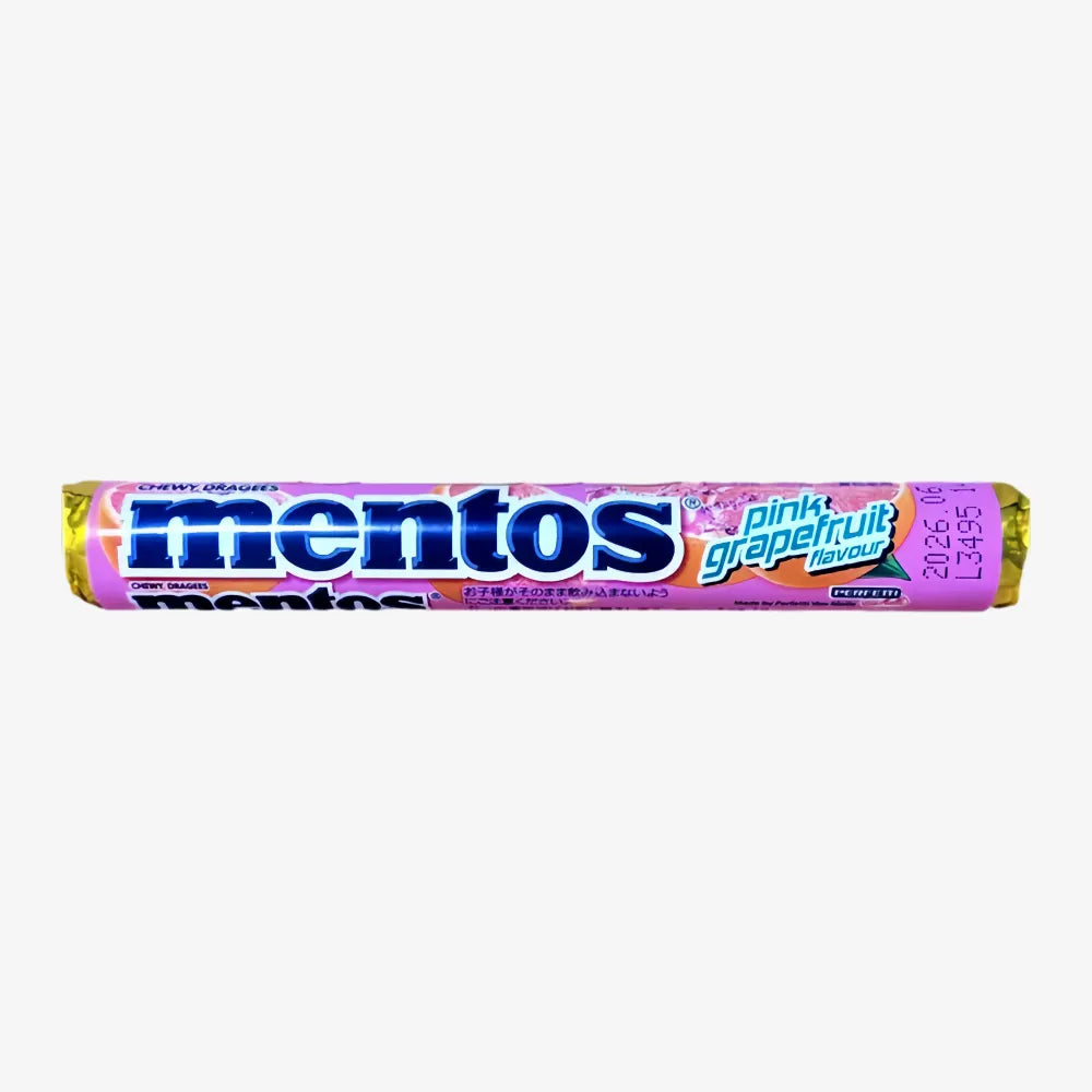 KRACIE Mentos Soft Candy Pink Grapefruit