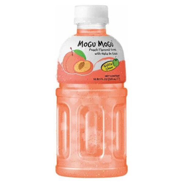 Mogu Mogu Nata de Coco Peach Flavor Drink 320ml