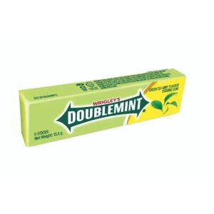 Chewing-gum WRIGLEY'S Double Menthe (saveur thé vert) 13,5 g
