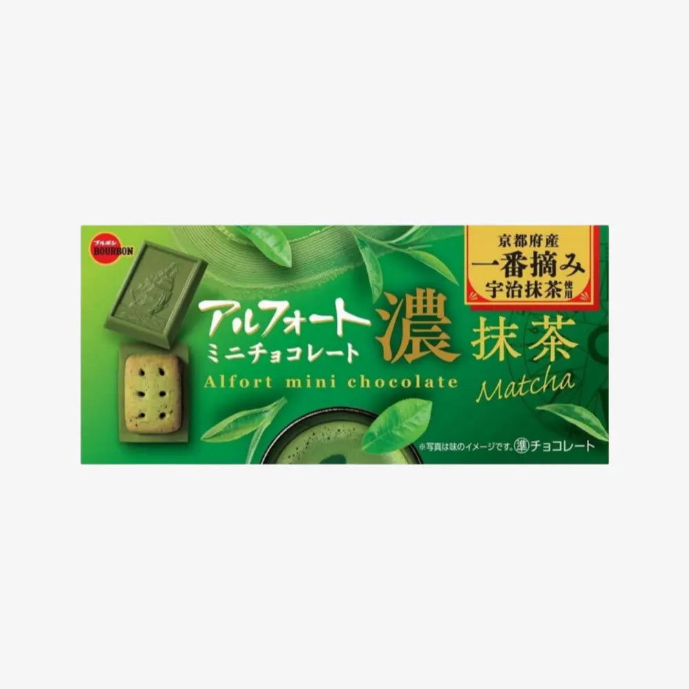 BOURBON Alfort Matcha Chocolate Biscuit 60g
